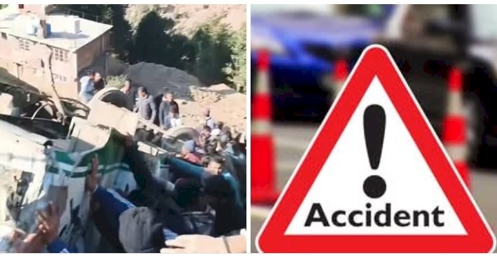 नाहन: निजी बस गहरी खाई में गिरी 12 की मौत, 35 गंभीर घायल