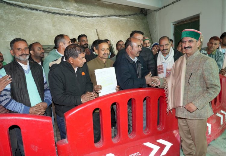 पंचायत चौकीदार यूनियन ने मुख्यमंत्री से की भेंट