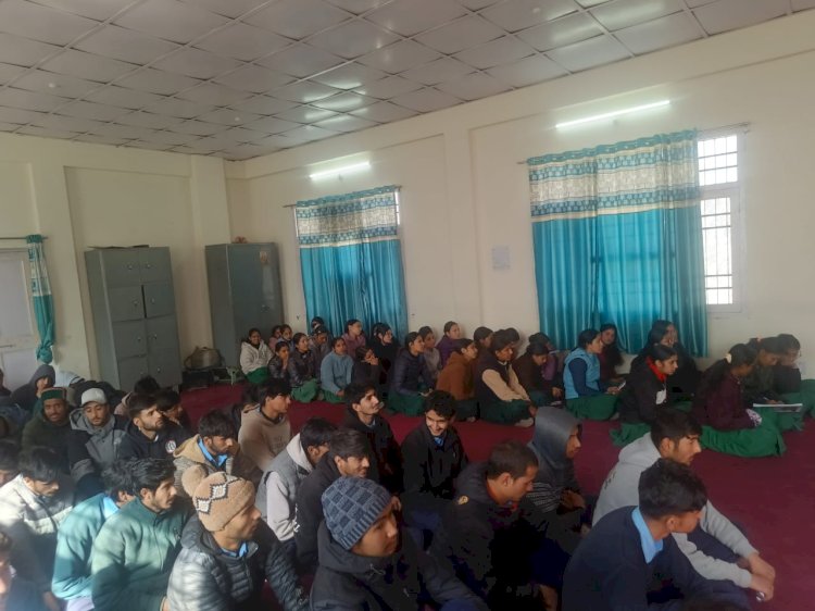 राष्ट्रीय युवा दिवस पर आईटीआई किन्नौर में मेरा युवा भारत किन्नौर द्वारा युवा जागरूकता कार्यक्रम आयोजित