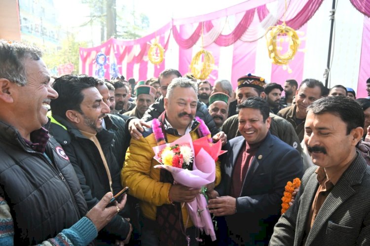 शिक्षा मंत्री ने पुजारली-4 में पंचायत/सामुदायिक भवन का किया लोकार्पण