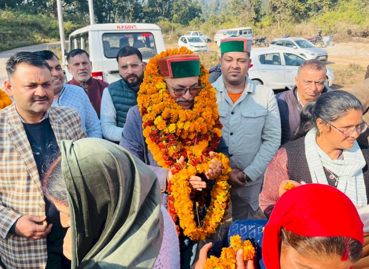 नाहन : बनकला पंचायत में विकास कार्यों की झड़ी, विधायक ने किया उद्घाटन व शिलान्यास