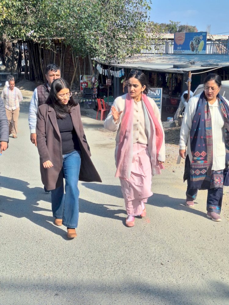 उपायुक्त गंधर्वा राठौड़ ने 7 पंचायतों में लिया विकास कार्यों का जायजा