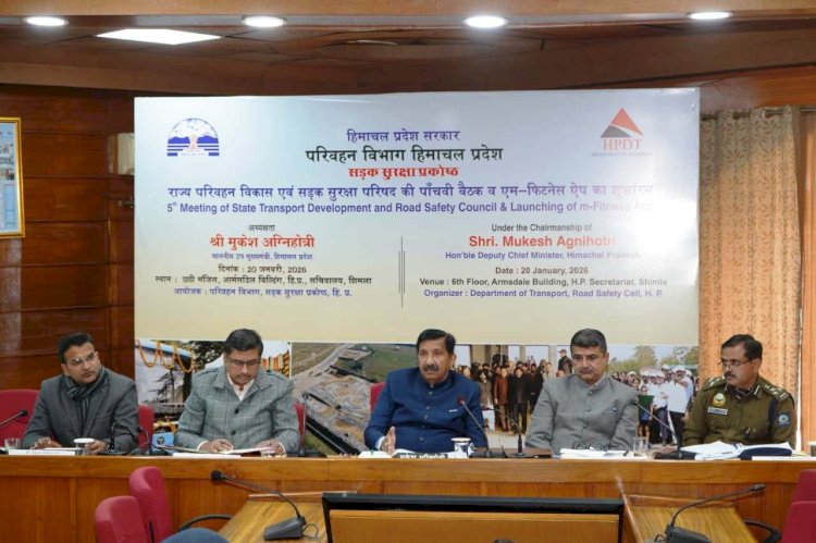 नीति आयोग के इंडिया इलेक्ट्रिक मोबिलिटी इंडेक्स में देश के अग्रणी राज्यों में शुमार हिमाचल: मुकेश अग्निहोत्री