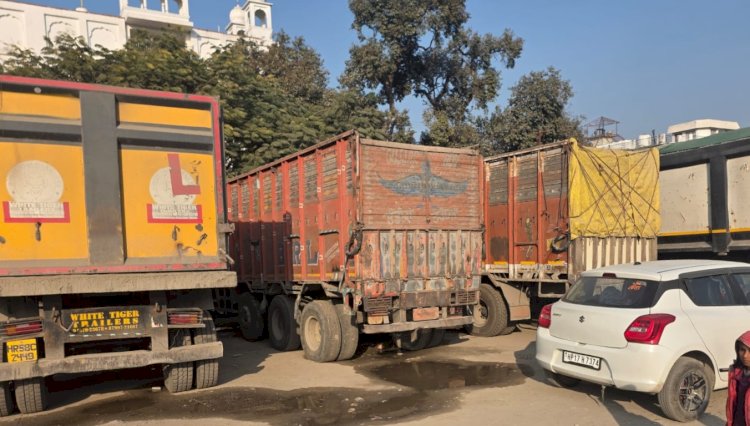 नाहन:39 वाहन कब्जे में, खनन माफिया के खिलाफ पुलिस का एक्शन,रातभर 48 घन्टे चली कारवाई...