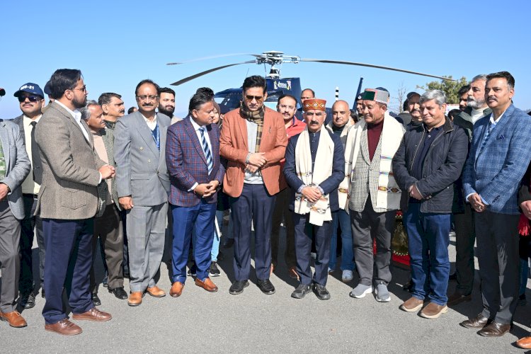 बेहतर हवाई कनेक्टिविटी से प्रदेश में पर्यटन को मिलेगा बढ़ावा: ठाकुर सुखविन्द्र सिंह सुक्खू