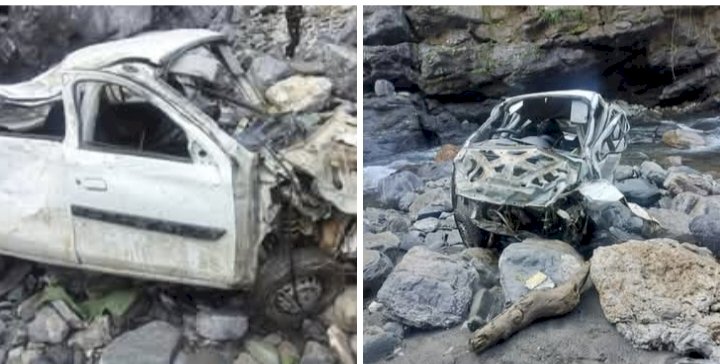 नाहन : रोनहाट में कार गहरी खाई में गिरी,18 वर्षीय युवक की मौत दो अन्य घायल...