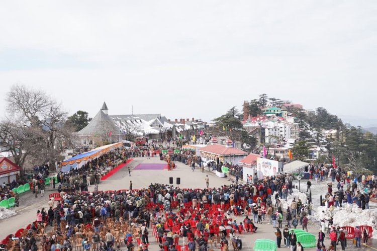 रिज मैदान पर हर्षोल्लास के साथ मनाया राज्य स्तरीय गणतंत्र दिवस समारोह