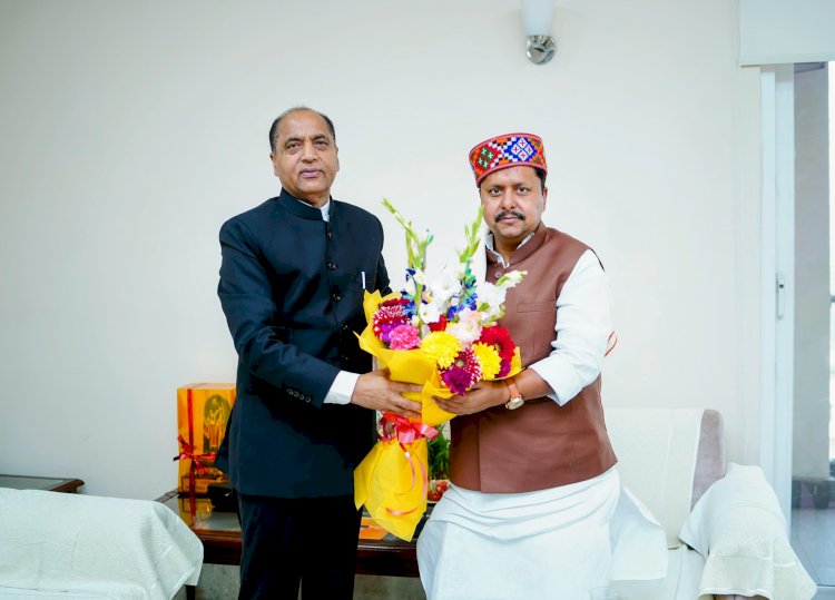 प्रधानमंत्री मोदी के दूरदर्शी नेतृत्व में 'विकसित भारत 2047' का मार्ग प्रशस्त करता आर्थिक सर्वेक्षण: जयराम ठाकुर