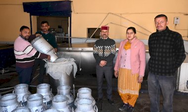 नाहन : दुग्ध समर्थन मूल्य से पशुपालकों की आर्थिक स्थिति हुई सुदृढ़