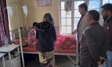 एसडीएम ने की पीलिया की रोकथाम से संबंधित उपायों की समीक्षा, स्कूलों का किया निरीक्षण