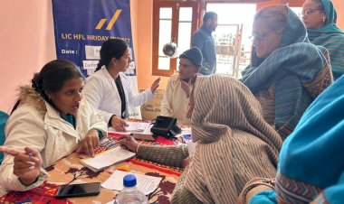 नाहन : स्वस्थ गांव, खुशहाल गांव: AT इंडिया संस्था द्वारा बिरला में मेगा हेल्थ चेकअप कैंप