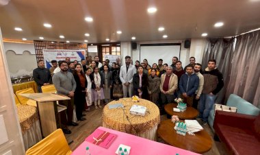 मंडी में 40 से अधिक उद्यमियों को व्यवसाय योजना और वित्तीय प्रबंधन की दी जानकारी