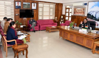 कला केन्द्र कोठों के रखरखाव एवं उचित संचालन के लिए आयोजित बैठक आयोजित