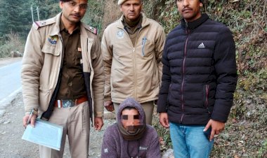 नाहन: पैदल चल रहे शख्श दबोचा, पकड़ीं 60 ग्राम चरस, संगढहा पुलिस स्टेशन में एफआईआर...