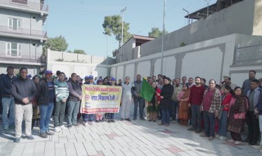 बड़सर में निकाली नशा विरोधी रैली, विद्यार्थियों को शपथ दिलाई