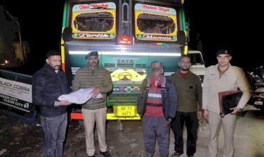 : नाहन:ट्रक से पकड़ा 03 किलो ग्राम चुरा पोस्त,आरोपी हिरासत में..