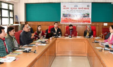 सड़क सुरक्षा जागरूकता विषय पर कार्यशाला आयोजित