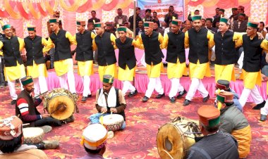 वाद्य यंत्र व देवलु नाटी प्रतियोगिता के दूसरे दिन भी गूंजा देवधुन का उल्लास