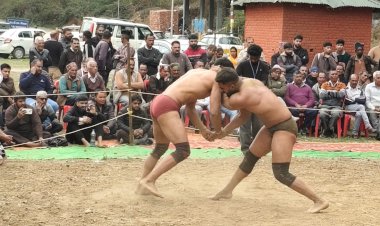 राज्य स्तरीय शिवरात्रि महोत्सव के अंतर्गत बैजनाथ में दो दिवसीय कुश्ती प्रतियोगिता सम्पन्न