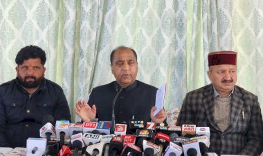 केंद्र का सहयोग लेकर भी कांग्रेस सरकार केंद्र को ही कोस रही, जवाबदेही से नहीं बच सकती सरकार” : जयराम