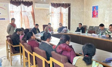 बेटी बचाओ, बेटी पढ़ाओ के तहत गठित खण्ड टास्क फोर्स व खण्ड स्तरीय समीक्षा समिति की बैठक आयोजित