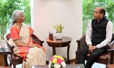 केंद्रीय वित्त मंत्री निर्मला सीतारमण से दिल्ली में मिले जयराम ठाकुर