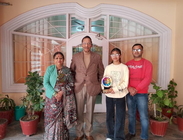 एवीएन की अक्षरा ने मायानगरी मुंबई में फिर जीती  डांस प्रतियोगिता ...