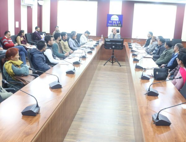 राज्य खाद्य आयोग अध्यक्ष डॉ. एस. पी. कत्याल की अध्यक्षता में राष्ट्रीय खाद्य सुरक्षा अधिनियम 2013 की समीक्षा बैठक आयोजित।