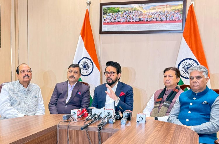 केंद्र ने हिमाचल के बजट में नहीं रखी कमी, गुमराह करना बंद करे कांग्रेस सरकार: अनुराग सिंह ठाकुर