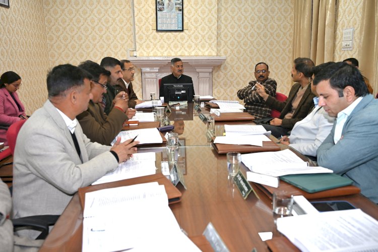 राजेश धर्माणी ने हिमुडा निदेशक मंडल की बैठक की अध्यक्षता की