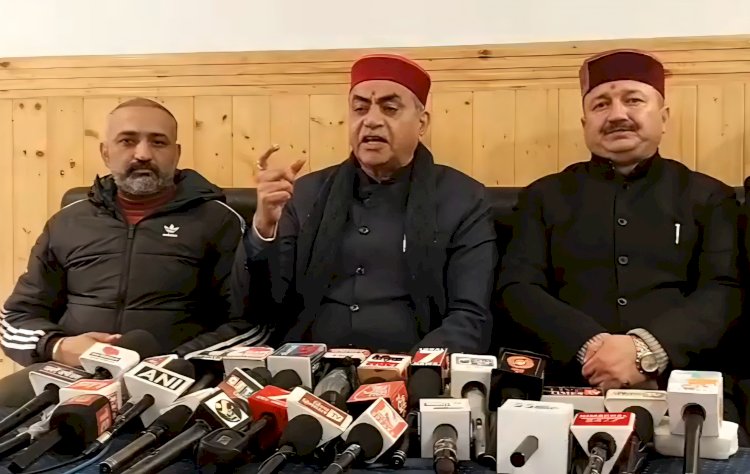 नाच ना जाने आँगन टेढ़ा — अपनी वित्तीय विफलता छिपाने के लिए केंद्र को दोष दे रही हिमाचल सरकार” : टंडन