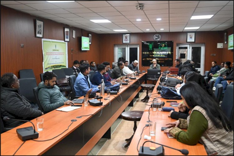 सीपीआरआई  में 10 दिवसीय प्रशिक्षण कार्यक्रम संपन्न , देशभर से 18 प्रतिभागियों ने लिया भाग