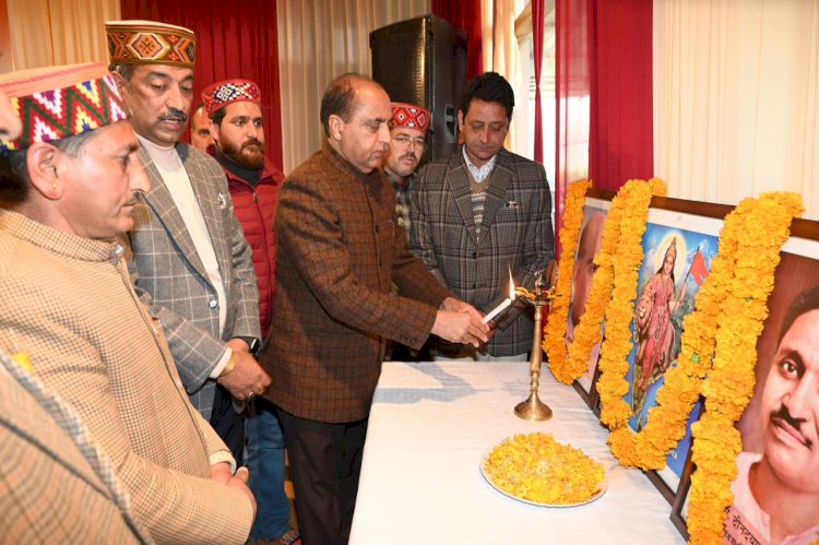 मुख्यमंत्री सुक्खू के 'कुप्रबंधन' से हिमाचल की आर्थिकी संकट में, 'मित्रों' पर मेहरबानी और केंद्र पर झूठे आरोपों की राजनीति नहीं चलेगी : जयराम ठाकुर