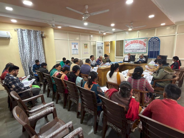 गगरेट में सुनियोजित विकास और अवैध निर्माण रोकथाम पर जन-जागरूकता शिविर आयोजित