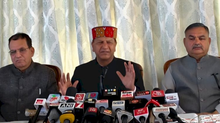 रिकॉर्ड केंद्रीय सहायता के बावजूद विकास ठप — सरकारी आंकड़ों ने खोली वास्तविक स्थिति : बिंदल