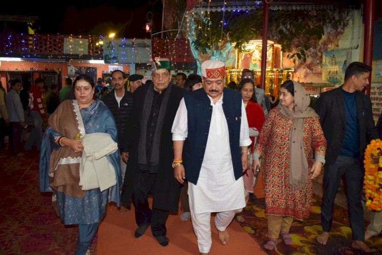 डॉ. शांडिल ने महाशिवरात्रि पर्व के अवसर पर जटोली मंदिर में की पूजा-अर्चना