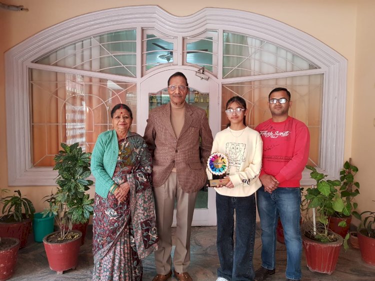 एवीएन की अक्षरा ने मायानगरी मुंबई में फिर जीती  डांस प्रतियोगिता ...