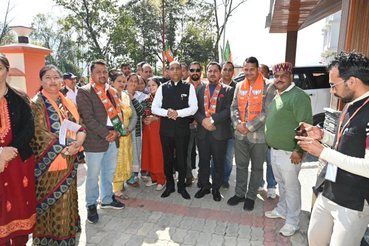 सुंदरनगर में भाजपा का वैचारिक मंथन: जयराम ठाकुर ने कार्यकर्ताओं में भरा जोश