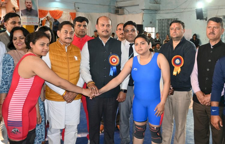 युवा सेवाएं एवं खेल मंत्री ने किया तीन दिवसीय अखिल भारतीय सिविल सेवाएं कुश्ती चैंपियनशिप का शुभारंभ