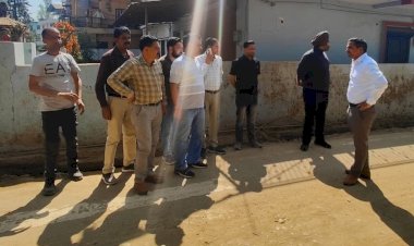 राज्य स्तरीय नलवाड़ी मेले की तैयारियों में जुटा प्रशासन, उपायुक्त ने किया व्यवस्थाओं का निरीक्षण