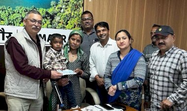 नाहन : रोटरी क्लब नाहन ने बच्चे के हृदय ऑपरेशन के लिए दी आर्थिक सहायता