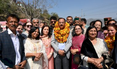 नाहन : बागवानी तथा पर्यटन व्यवसाय से सिरमौर के विकास को मिली गति - हर्षवर्धन  चौहान