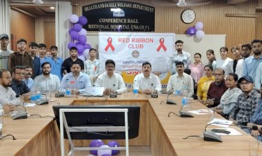 आरएच ऊना में रेड रिबन क्लबों की एक दिवसीय प्रशिक्षण कार्यशाला आयोजित