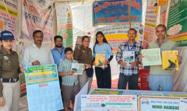 राज्य स्तरीय नलवाड़ी मेला में परिवहन विभाग ने स्थापित किया है जागरूकता स्टॉल