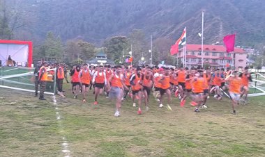 पंडोह में अग्निवीर भर्ती रैली में मंडी जिला के 399 युवा अभ्यर्थी हुए शामिल