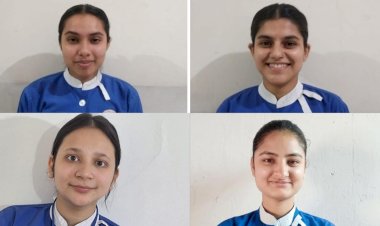 नाहन: माता पद्मावती कॉलेज ऑफ नर्सिंग की 4 छात्राएं रहीं  6 सेमेस्टर  में अव्वल
