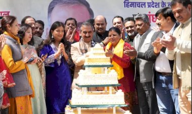 मुख्यमंत्री ने प्रदेशवासियों के साथ मनाया 62वां जन्मदिवस