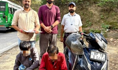 नाहन: स्थानीय युवकों से 6.68 ग्राम चिट्टा पकड़ा, स्कुटी समेत धरे गए...