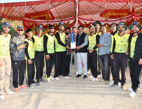 युवाओं को नशे से दूर रखने के लिए खेल बेहतरीन विकल्प - संजय अवस्थी