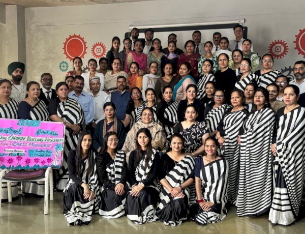 नाहन : अरिहंत इंटरनेशनल विद्यालय, नाहन में तनाव प्रबंधन पर एक दिवसीय कार्यशाला सम्पन्न